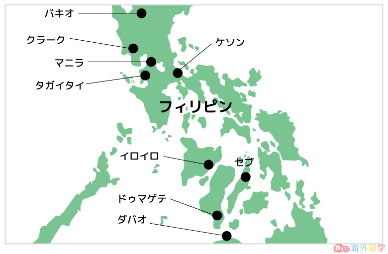 フィリピン地図